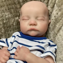 Bebê Reborn Realista Felipe Silicone Molinho